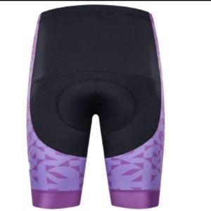 Vebe Women's Purple & Black Padded Cycling Shorts. Size S NWT